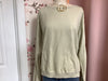 Ecru Mineral Wash Terry Top