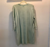 Sage Mineral Washed Terry Knit Dress