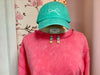 Fuchsia Mineral Wash Sweatshirt