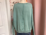 Sage Mineral Wash Terry Top