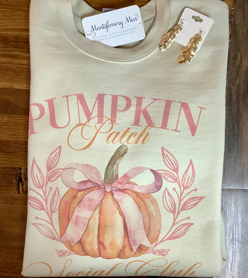 Pumpkin Patch Social Club Sweatshirt