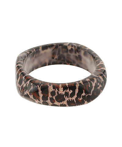 Animal Print Acrylic Bracelet