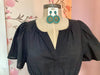 Black Tiered Midi Dress