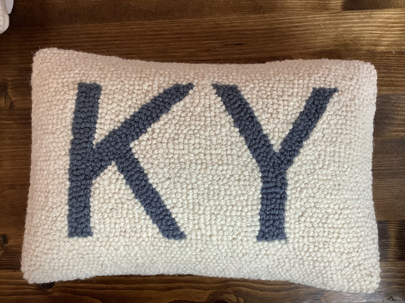 Kentucky KY Hook Pillow