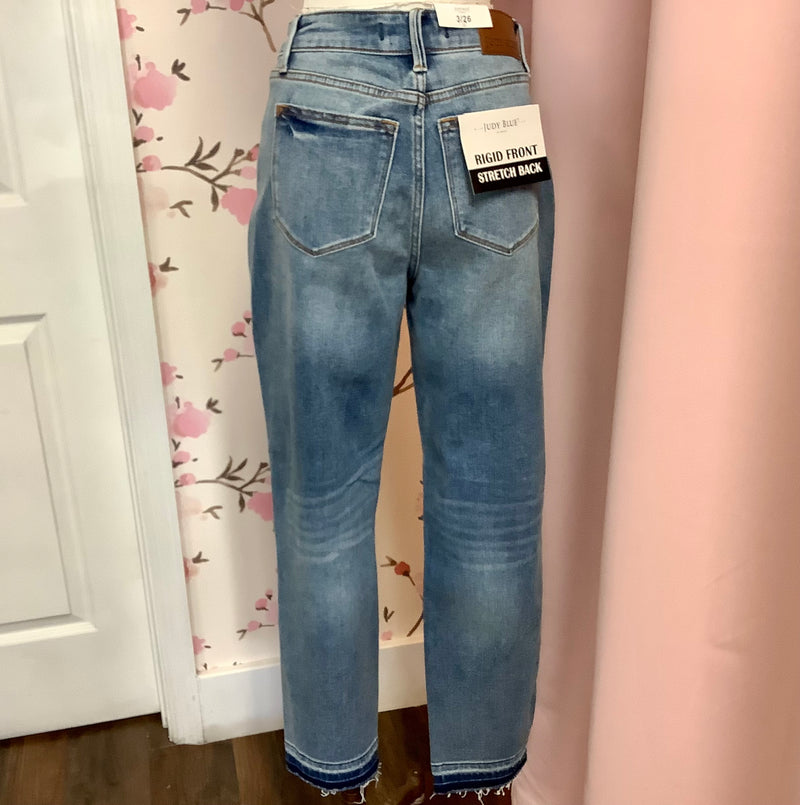 JUDY BLUE MR MAGIC RELEASE HEM
