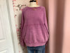 Orchid Mineral Wash Terry Top With Pockets