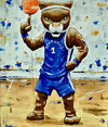 Kentucky Wild Cat Block Ornament
