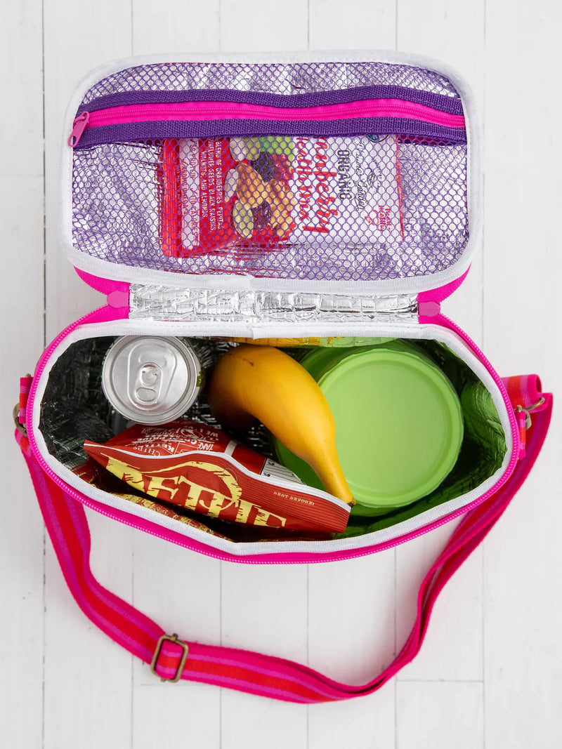 Natural Life On The Go Lunch Tote - Folk Flower Patchwork