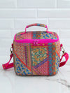 Natural Life On The Go Lunch Tote - Folk Flower Patchwork