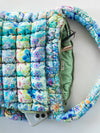 Blue Watercolor Natural Life Puffy Fit-It-All Bag